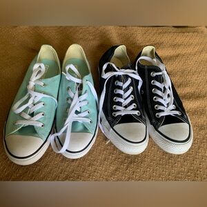 Women's Mint Green Converse